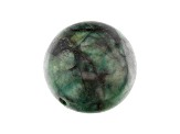 Bahia Brazilian Emerald in Matrix Focal Bead 25mm Sphere