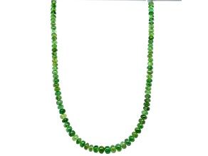 Chrome Tourmaline Rondelle Beads 2x4-3x5mm Bead Strand
