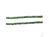 Chrome Tourmaline Rondelle Beads 2x4-3x5mm Bead Strand