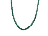 TSAVORITE FACETED BEADS 2 x 3-2.5 x 3.5 MM BEAD SHORT STRAND, APPROX 18 INCHES