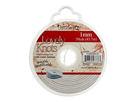 Dazzle-It! Lovely Knots - Asian Knotting Cord 1mm Thick - Navy Blue (50 Yards On Bobbin
