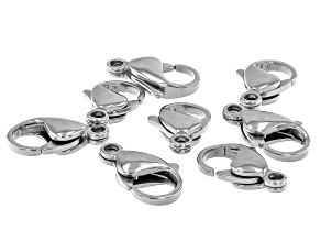 Stainless Steel Lobster Clasps appx 17mm in Size appx 8 Pieces in Total