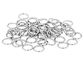 Stainless Steel Jump Rings appx 8mm Size Appx 60 Pieces Total