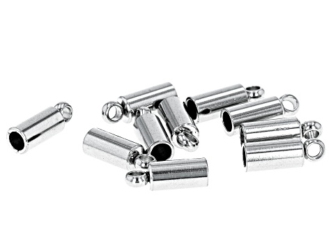Stainless Steel End Caps appx 10 Pieces Total