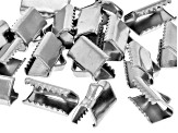 Stainless Steel End Crimp appx 20 Pieces Total