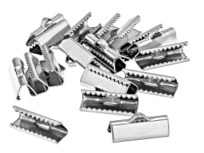 Stainless Steel End Crimp appx 20 Pieces Total