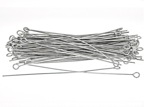 Stainless Steel Eyepins appx 100 Pieces Total