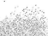 Crimp Beads, Size #2, 2.5 mm (.098 in), .925 Sterling Over Base Metal, Appx 1 oz, Appx 900 Pieces