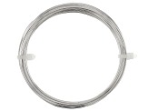 20 Gauge Round German Style Wire in Silver Tone Appx 6 Meters