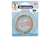 German Style Round Wire in Gold Tone 22 Gauge Appx .64mm in Diameter Appx 10m Total