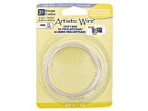 Artistic Flat Wire in Silver Tone Appx 0.75x5mm in Diameter Appx 3' Total