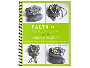 Earth & Elegance Volume 2: Leather And Stringing By Laura Gasparrini 11 Projects 146 Pages