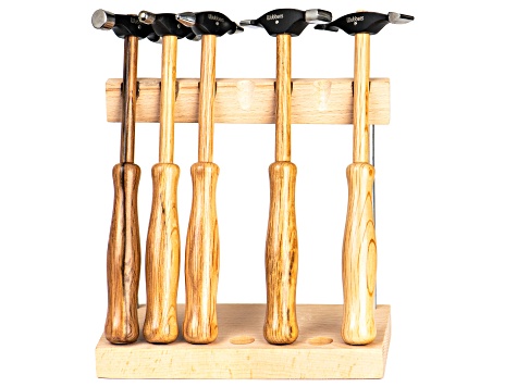 Artisan's Mark 5-Piece Hammer Set with Stand