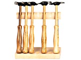 Artisan's Mark 5-Piece Hammer Set with Stand