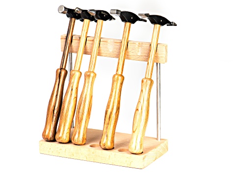 Artisan's Mark 5-Piece Hammer Set with Stand