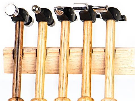 Artisan's Mark 5-Piece Hammer Set with Stand