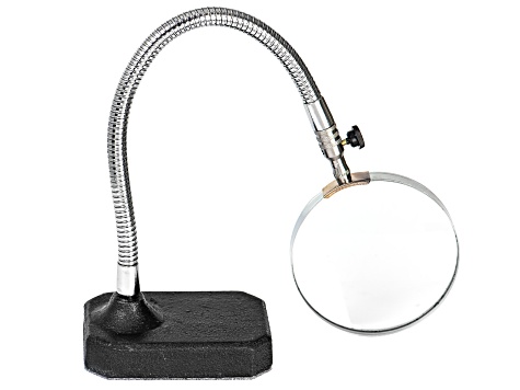2x Flexible Desktop Magnifier Magnifying Glass Jewelers Hands Free Tool