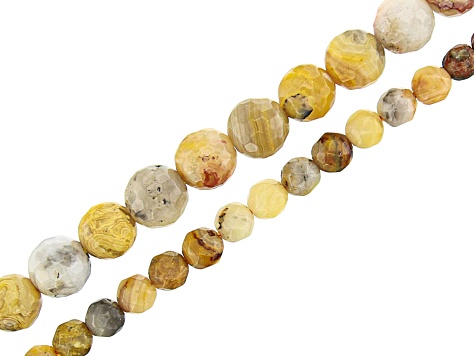 4MM CRAZY LACE AGATE GEMSTONE FACETED ROUND LOOSE BEADS 15/"