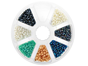 Seed Bead Kit in Assorted Colors with Storage Case