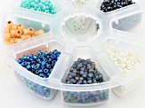 Seed Bead Kit in Assorted Colors with Storage Case