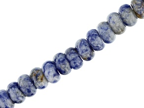 Sodalite Rondelle appx 8x5mm Bead Strand appx 14-15"
