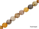 Multi-Stone Round appx 6mm Bead Strand Set of 16 appx 15-16"