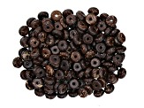 Coconut Shell Spacer Beads in 4 Sizes appx 600 Pieces Total