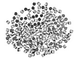 Marrakesh Inspired Spiral Flat Round Bead in Silver Tone in 3 Sizes 400 Beads Total