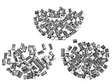 Indonesian Inspired Tube Shape Beads in 3 Styles & Sizes with Large Hole 230 Pieces Total