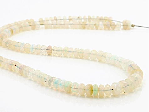 Ethiopian Opal Natural Gemstone Beads Strand 4-5mm 16