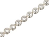 Shell Pearls appx 8mm Round Bead Strand Set of 10 in 10 Colors appx 14-15"