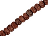 Goldstone Glass appx 9.5-10mm Round and Rondelle Bead Strand Set of 3 appx 14.5-16"