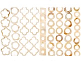 Mother of Pearl and Shell Mixed-Shape Set of 9 Strands