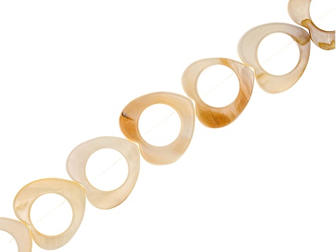 Mother of Pearl and Shell Mixed-Shape Set of 9 Strands