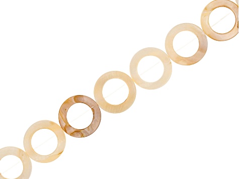 Mother of Pearl and Shell Mixed-Shape Set of 9 Strands