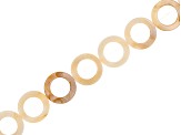 Mother of Pearl and Shell Mixed-Shape Set of 9 Strands