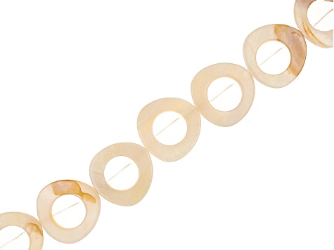 Mother of Pearl and Shell Mixed-Shape Set of 9 Strands
