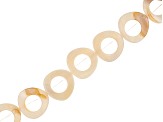 Mother of Pearl and Shell Mixed-Shape Set of 9 Strands