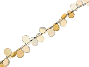 Ethiopian Opal Pear Shape Bead appx 5x3m-6x4mm Strand