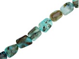 Peruvian Opal Tumble Bead appx 14-22mm Strand