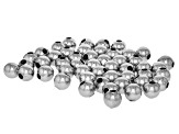 Stainless Steel Seemed Round Beads in appx 2, 3, 4, 6, 8, and 10mm appx 3000 Pieces Total