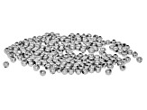 Stainless Steel Seemed Round Beads in appx 2, 3, 4, 6, 8, and 10mm appx 3000 Pieces Total