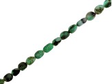Sakota Emerald Nugget Bead Strand Appx 5-6mm Appx 15-16" in Length