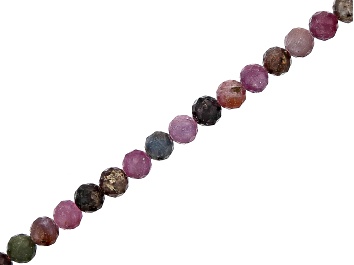 Hessonite Garnet Diamond Cut Beads