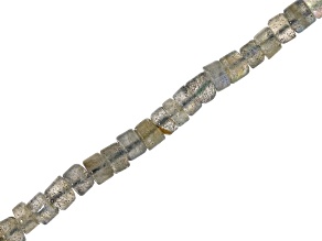 Labradorite 4-5mm Heishi Bead Strand Approximately 12.5-13" in Length