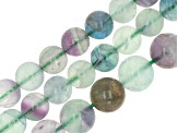 Rainbow Fluorite Set of 3 Round Strands