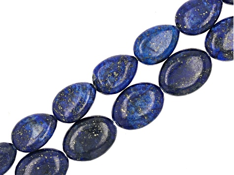 Lapis Lazuli Bead Strand Set of 2