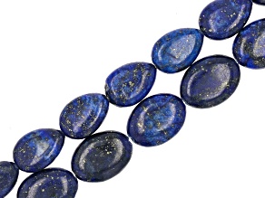 Lapis Lazuli Bead Strand Set of 2