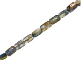 Kyanite 8x12mm Rectangle Bead Strand Approximately 15-16" in Length