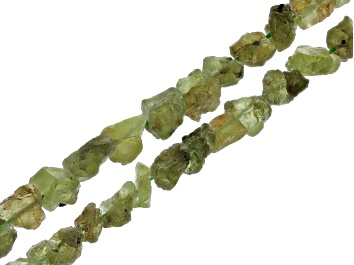 Picture of Peridot Nugget Bead Strands Set of 2